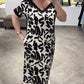 🌞 Rochii de Vară Noi 🔥 Rochie Fashionabilă cu Guler în V și Respirabilitate