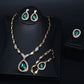 Set elegant de coliere cu pietre prețioase imitate