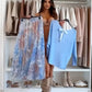 🌸Set din două piese pentru femei: top cu fundiță pe spate + fustă din tul