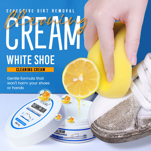 Krem do czyszczenia białych butów