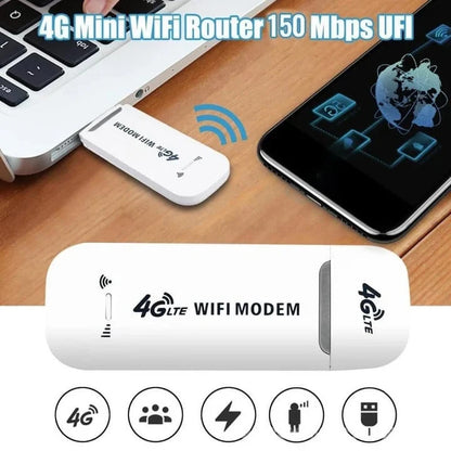 🎊 Router LTE Bezprzewodowa karta sieciowa USB do mobilnych sieci szerokopasmowych